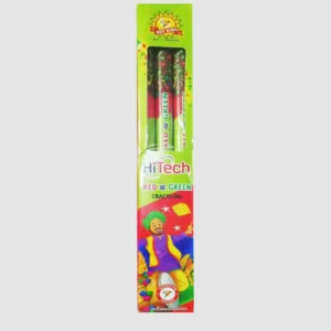 Hi Tech Crackling Red & Green (3Psc)
